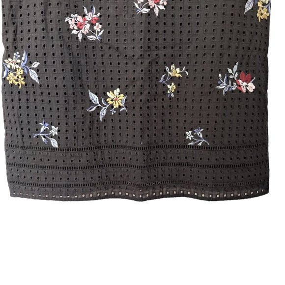 Ann Taylor Floral Eyelet Dress - Picture 3 of 8